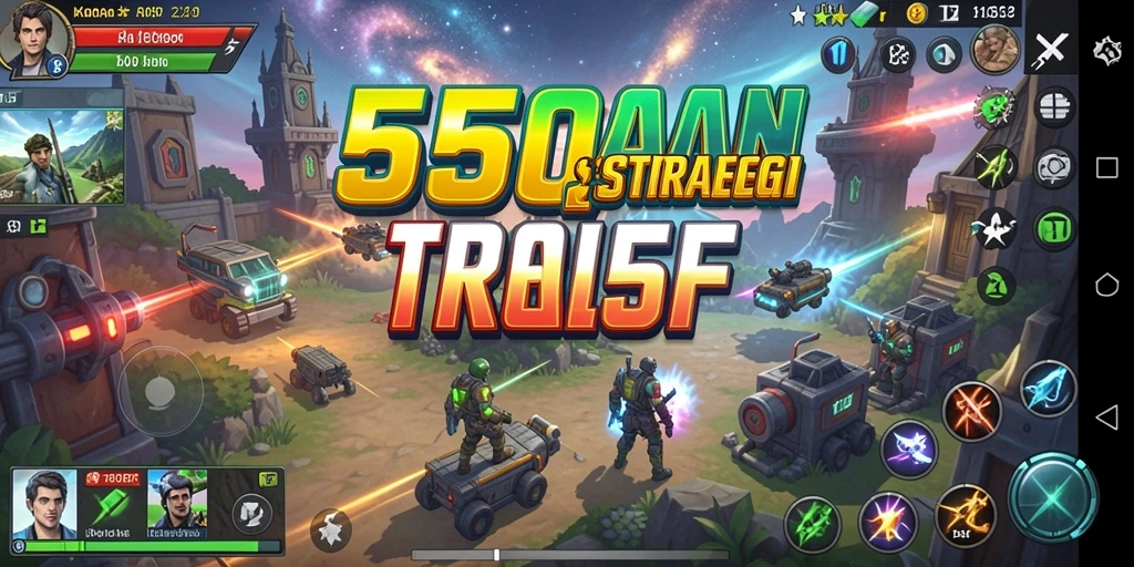 Gameplay seru dan menarik dalam 555F yang penuh strategi.