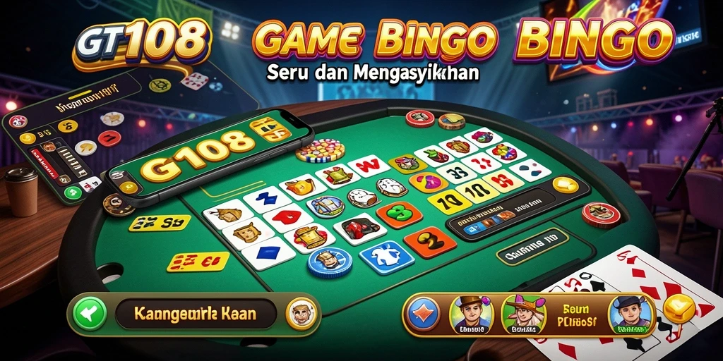 Tampilan gameplay seru dari GT108 Bingo yang menantang.