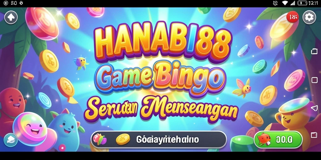 Tampilan gameplay seru dan interaksi sosial di HANABI88.